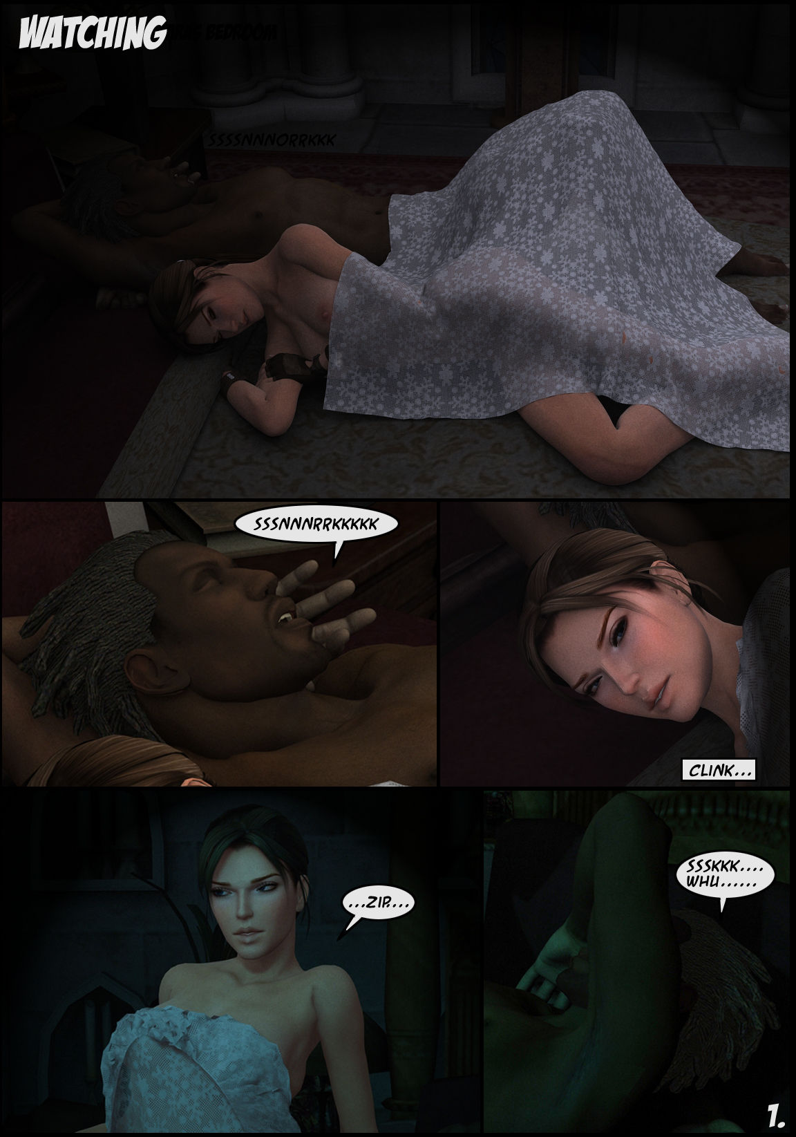 Tomb Raider Porn Captions - Lara Croft and Doppelganger (tomb raider) porn comic by [sasha2000dog].  Group porn comics.