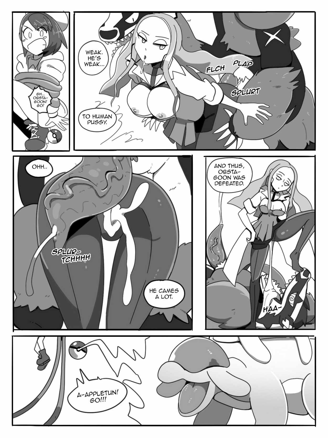 Pokephilia: Oleana vs Gloria image number 5