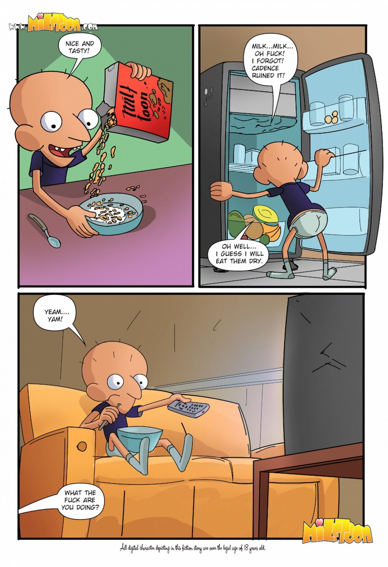 Clarence gay porn comic.co