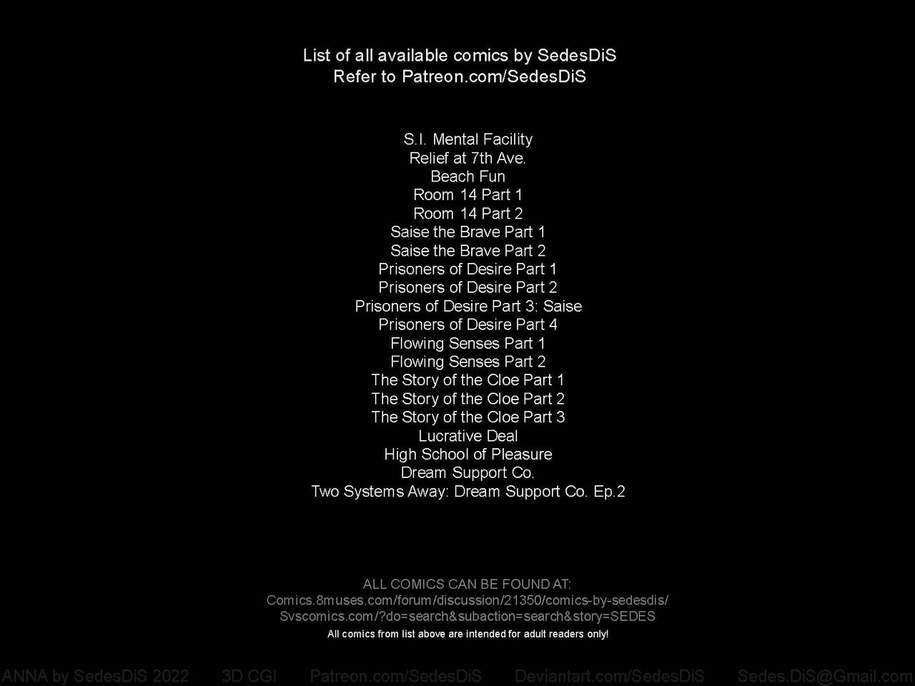 SedesDiS - Anna (ep. 1) (sedesdis), 161 images. Blackmail porn comics.