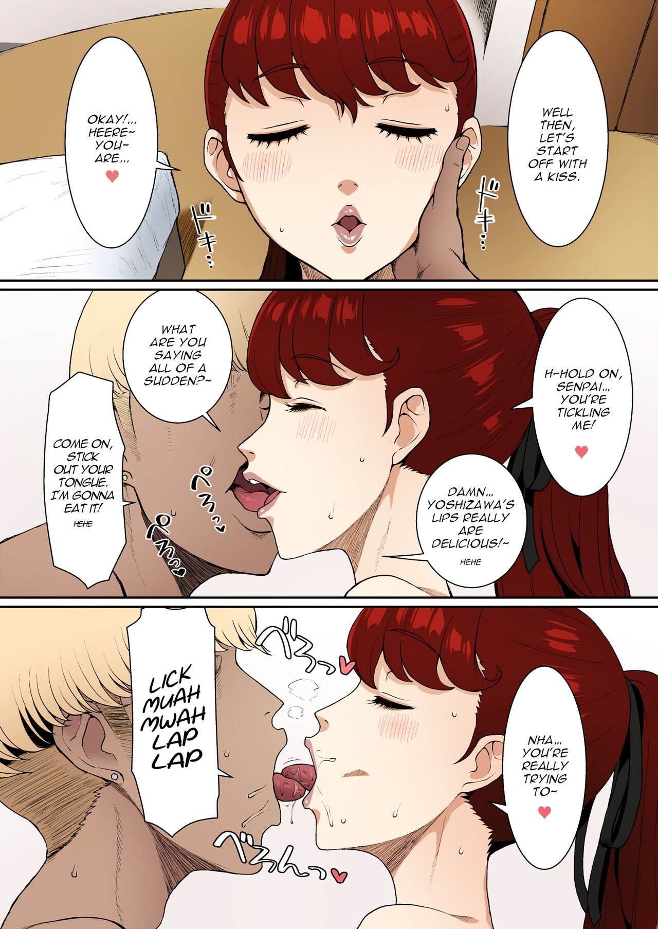 ParadiseGom (Gorgonzola) Mou Hitori no Senpai  My Other Senpai (Persona 5) English Colorized image number 4