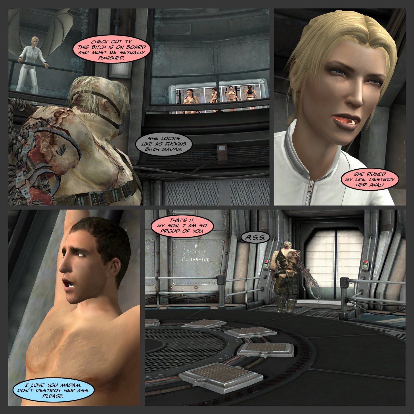 Lady  Stone Statue: Broken Ass - Part II image number 32