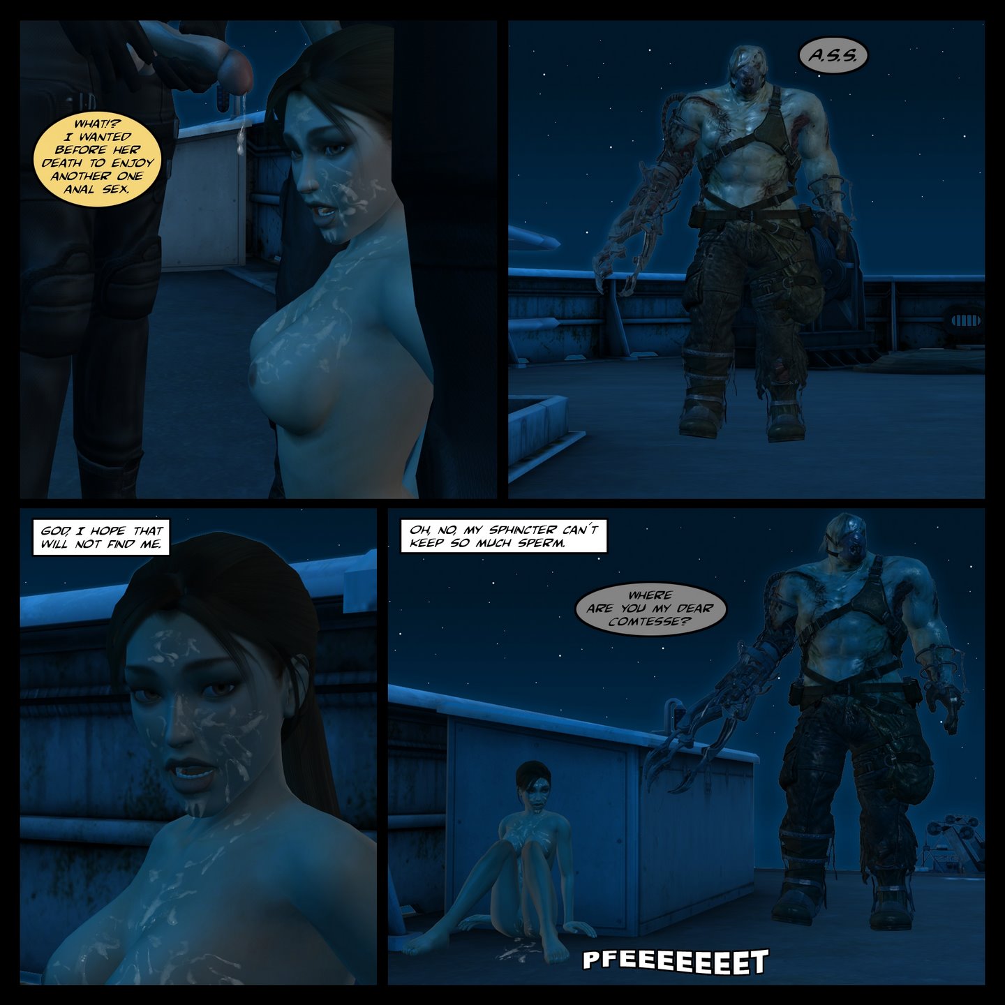 Lady  Stone Statue: Broken Ass - Part II image number 35