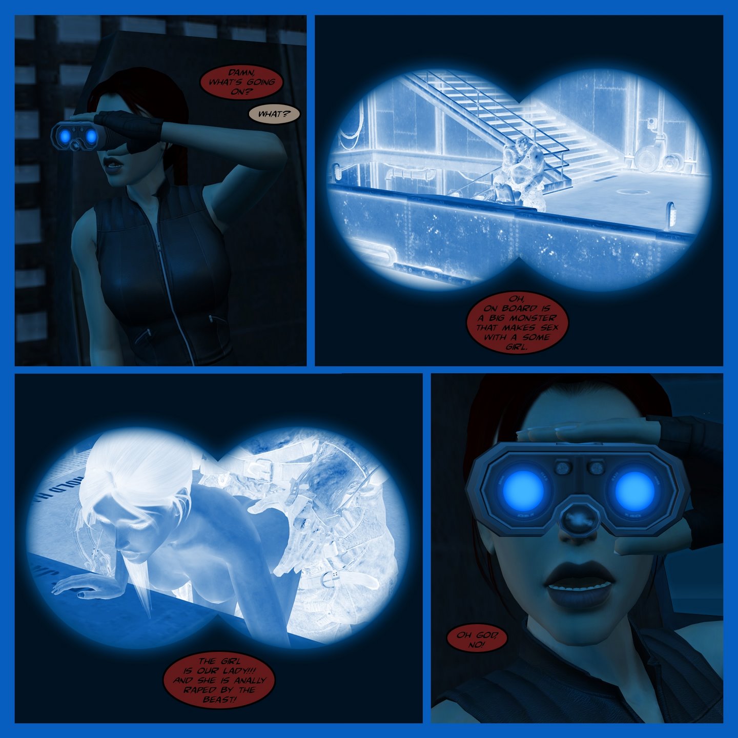 Lady  Stone Statue: Broken Ass - Part II image number 56