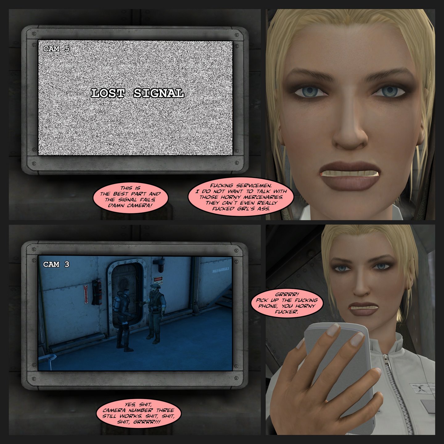 Lady  Stone Statue: Broken Ass - Part II image number 64