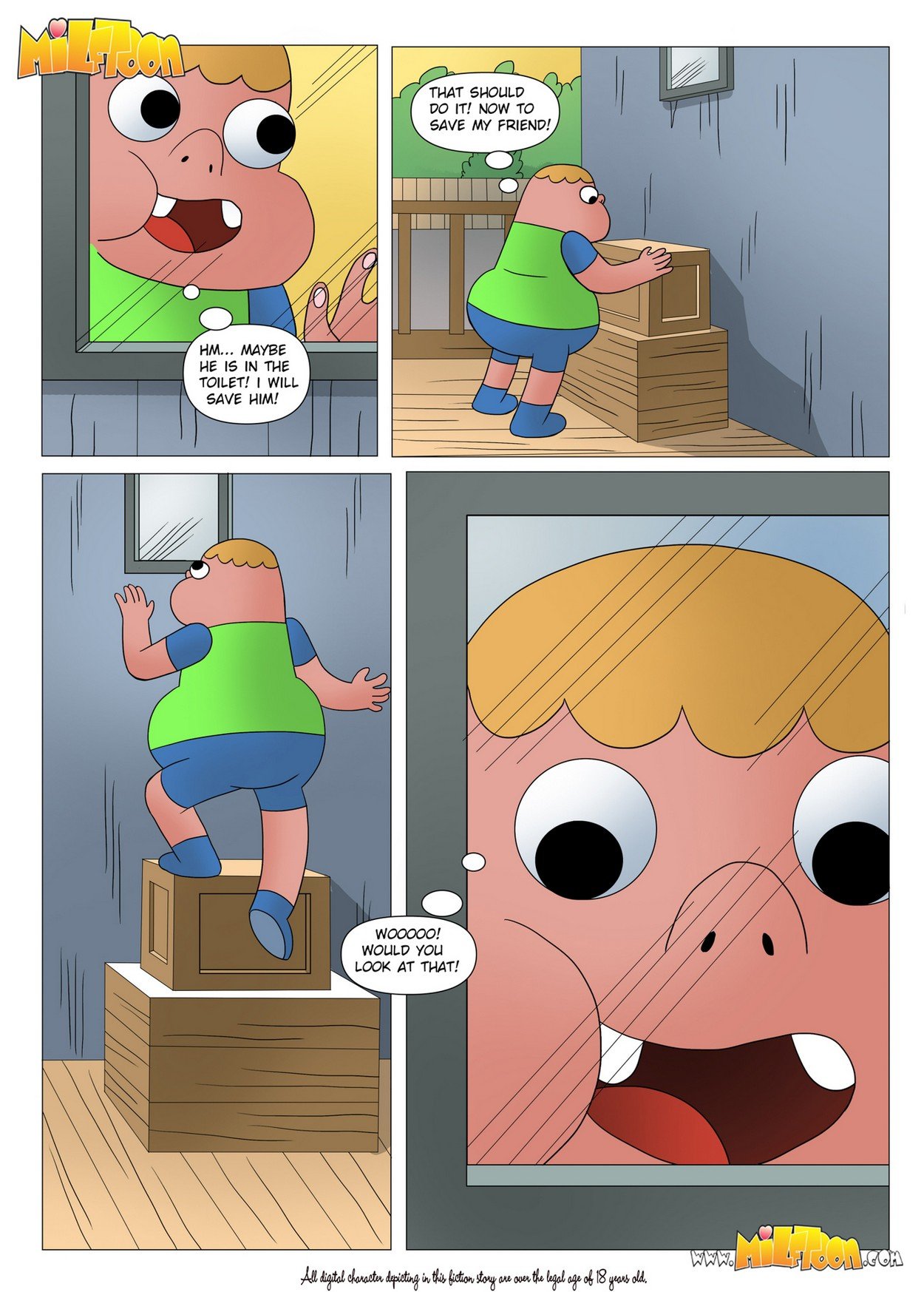 Clarence gay porn comic.co