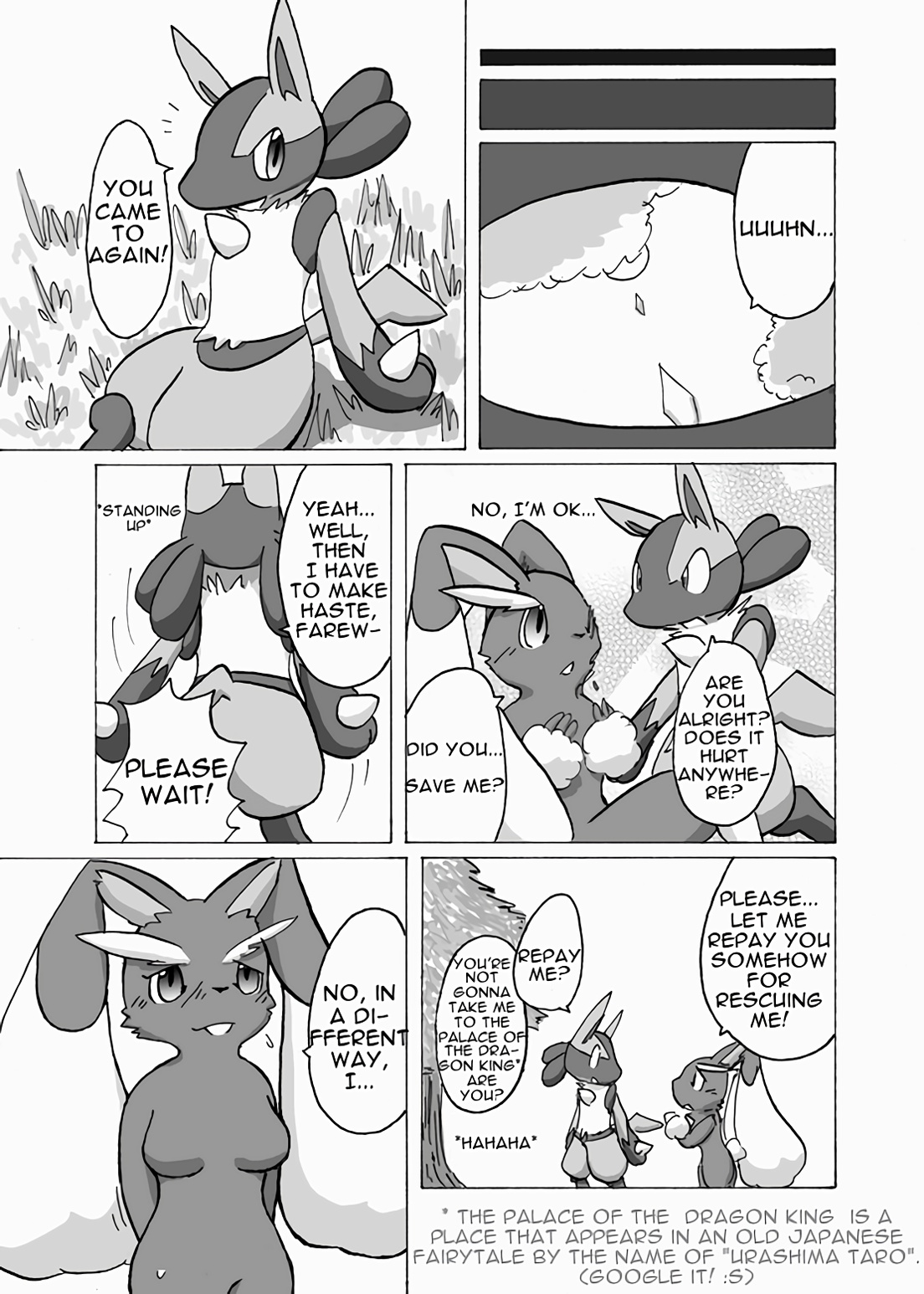 Lucario X Lopunny image number 4