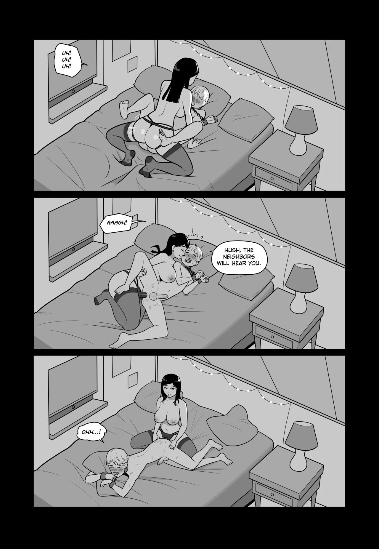 My boyfriend is my pet (mare), 26 images. Chastity belt porn comics.