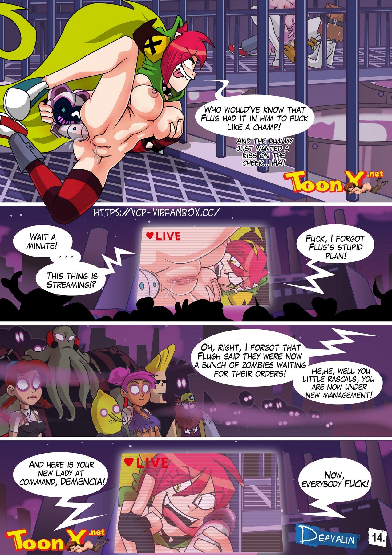 Deavalin - Villainous - Miss Heed English sex comic image number 14