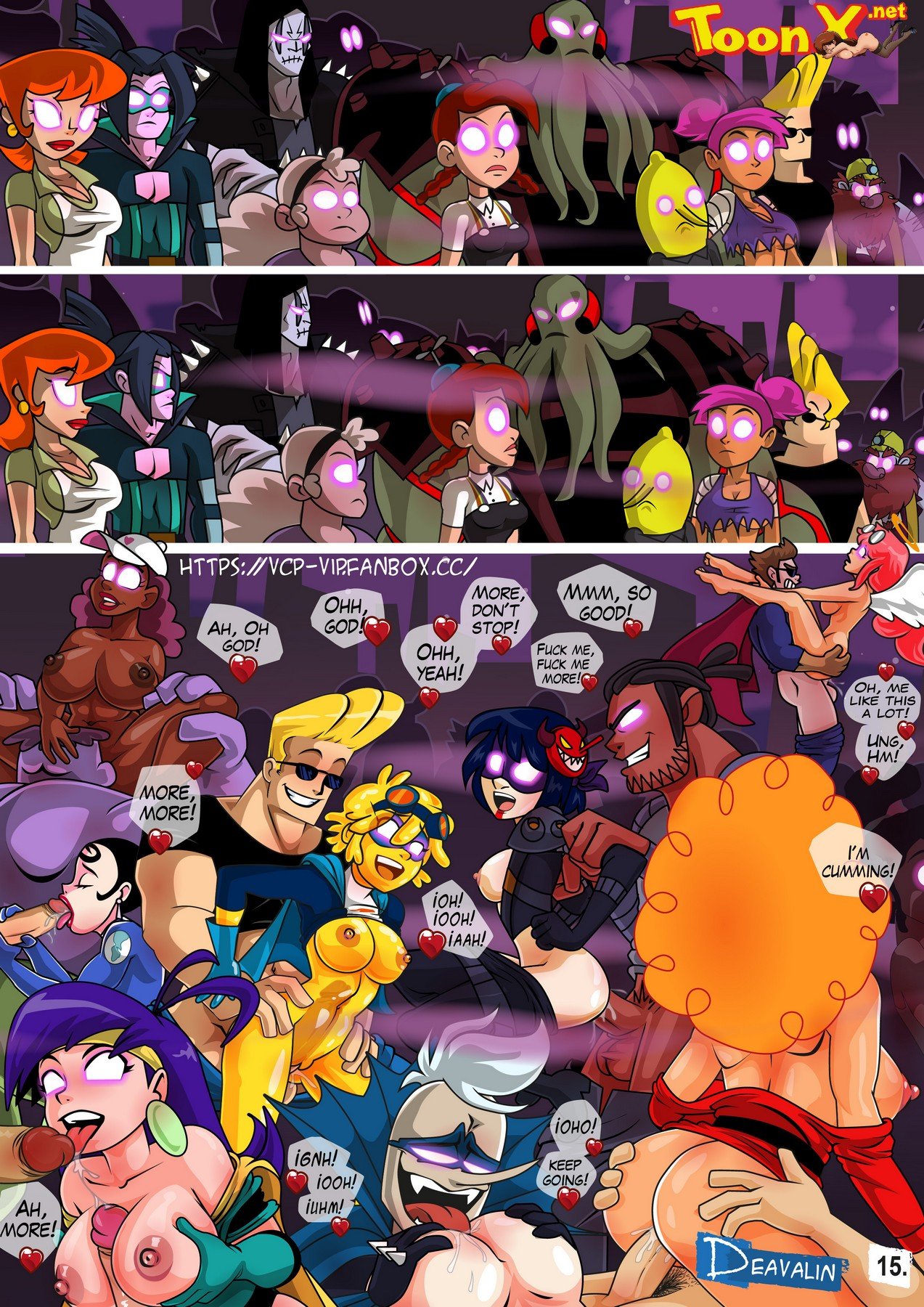 Deavalin - Villainous - Miss Heed English sex comic image number 15