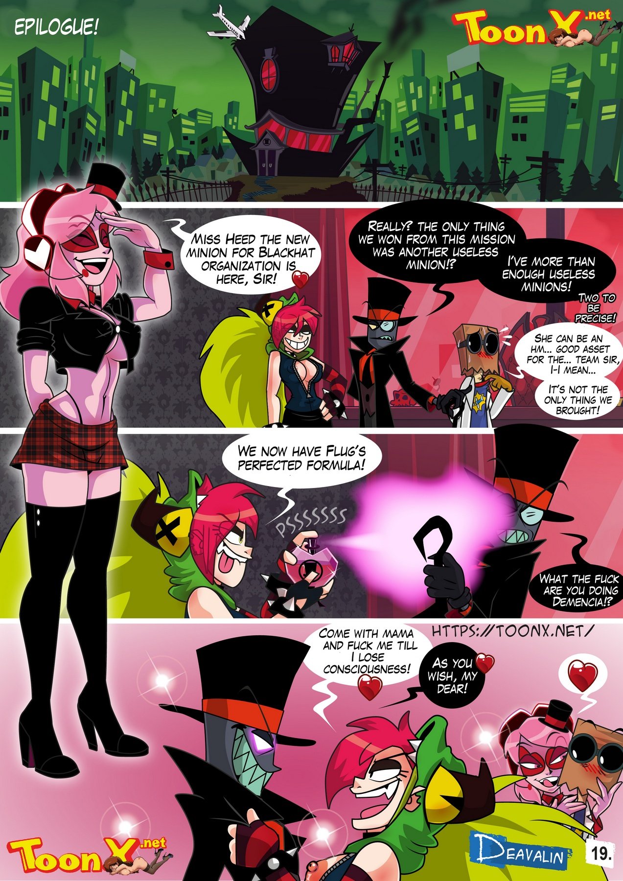 Deavalin - Villainous - Miss Heed English sex comic image number 19