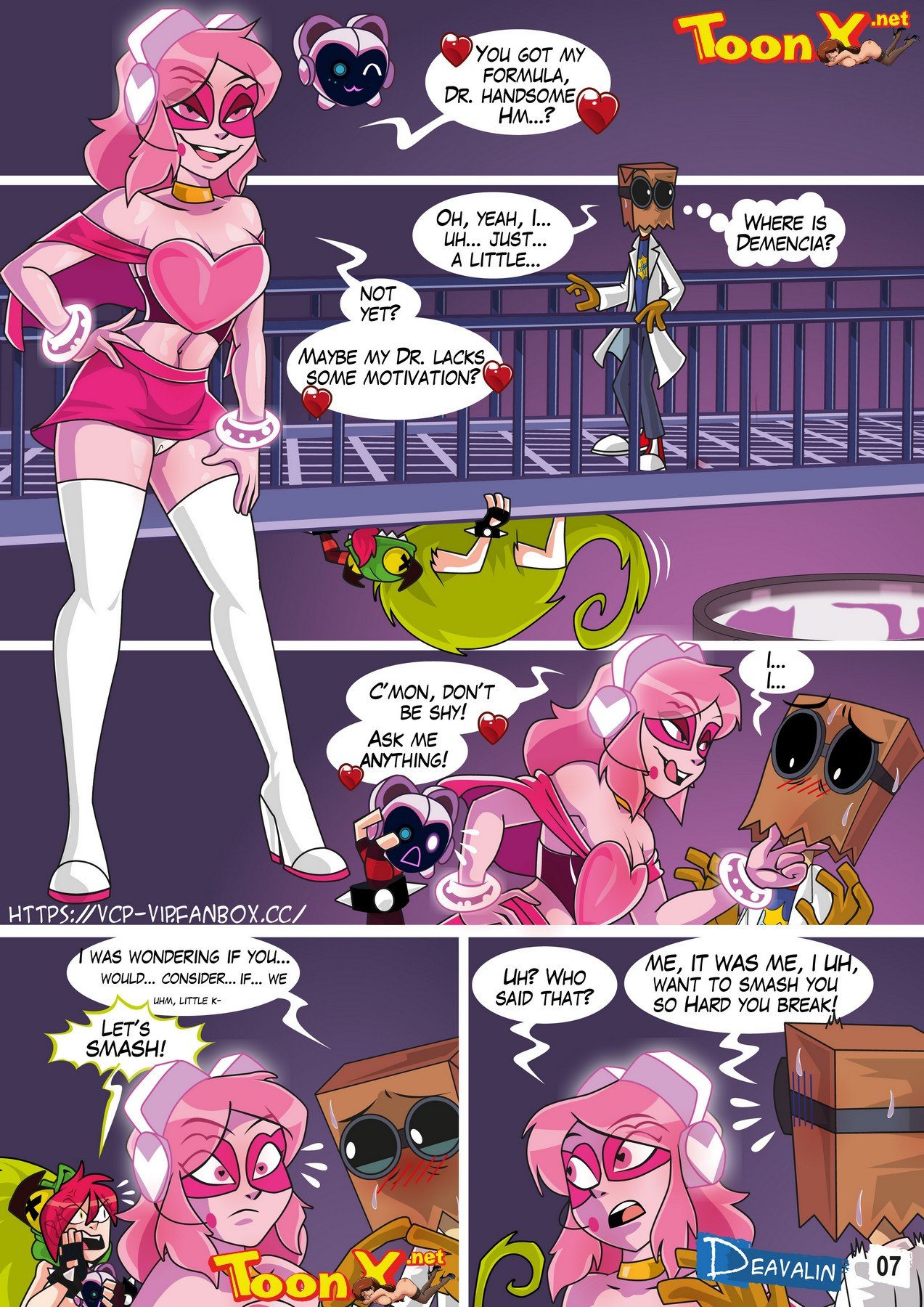 Deavalin - Villainous - Miss Heed English sex comic image number 7