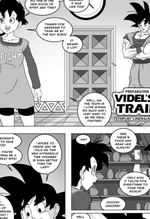 Galaspek - Videls Love Training (Dragon Ball Z) porn comic