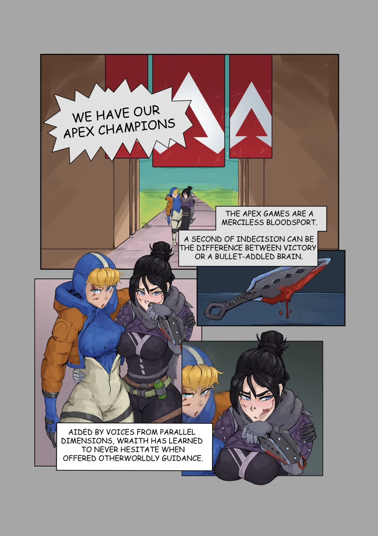 Voices (apex legends) porn comic by [sindio]. Sole female porn comics.