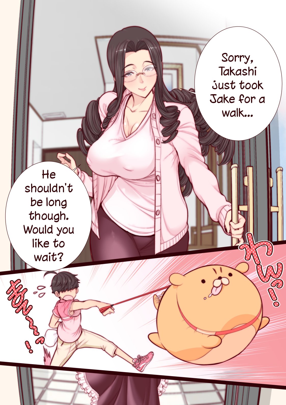 Having Hide and Seek Sex With Takashi-kuns Mom image number 4