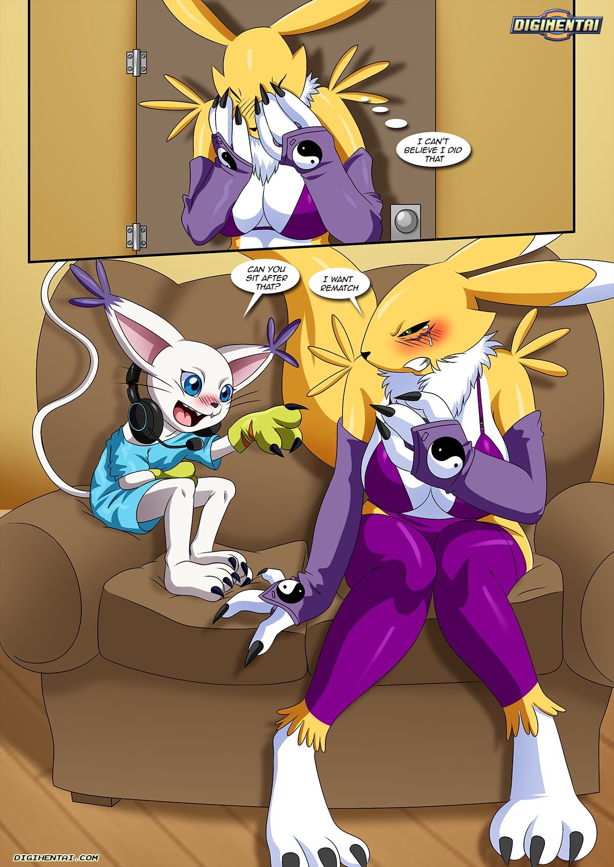 (Palcomix) Dirty Gamers (digimon) porn comic image number 10