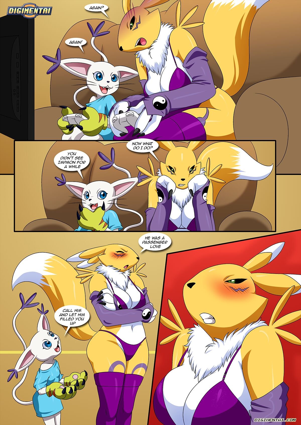 (Palcomix) Dirty Gamers (digimon) porn comic image number 11