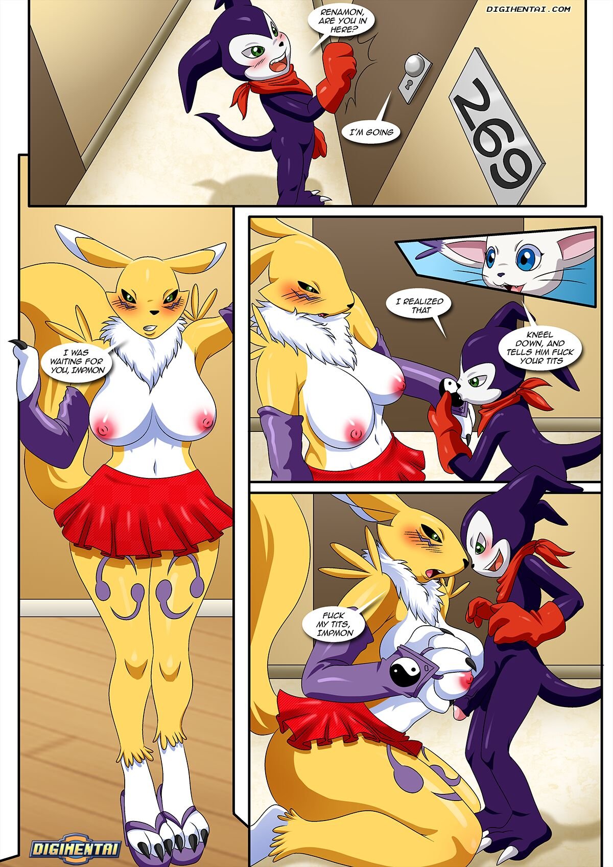 (Palcomix) Dirty Gamers (digimon) porn comic image number 12