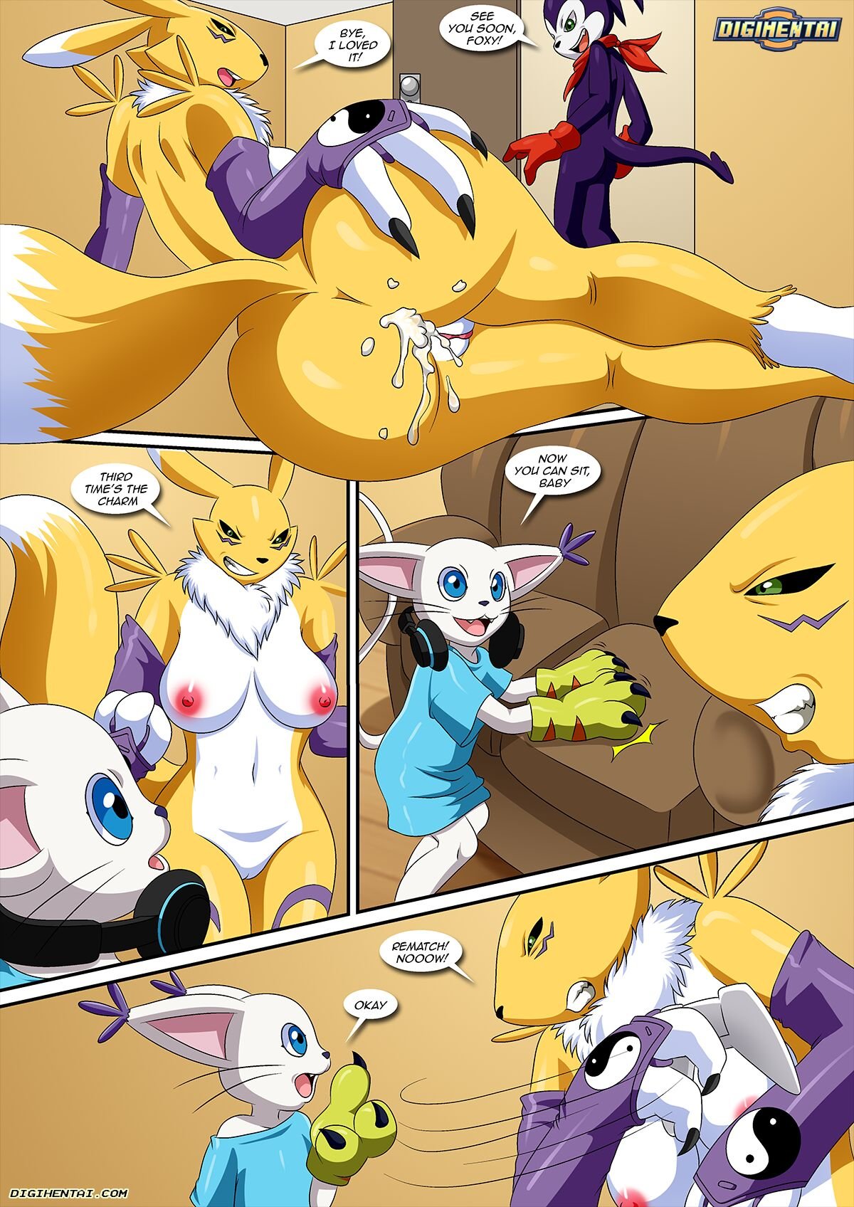 (Palcomix) Dirty Gamers (digimon) porn comic image number 17