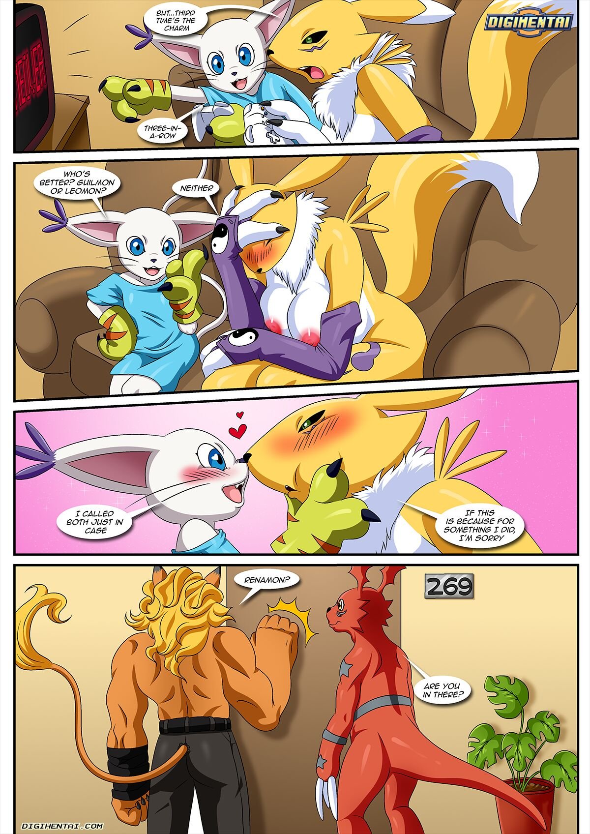 (Palcomix) Dirty Gamers (digimon) porn comic image number 18
