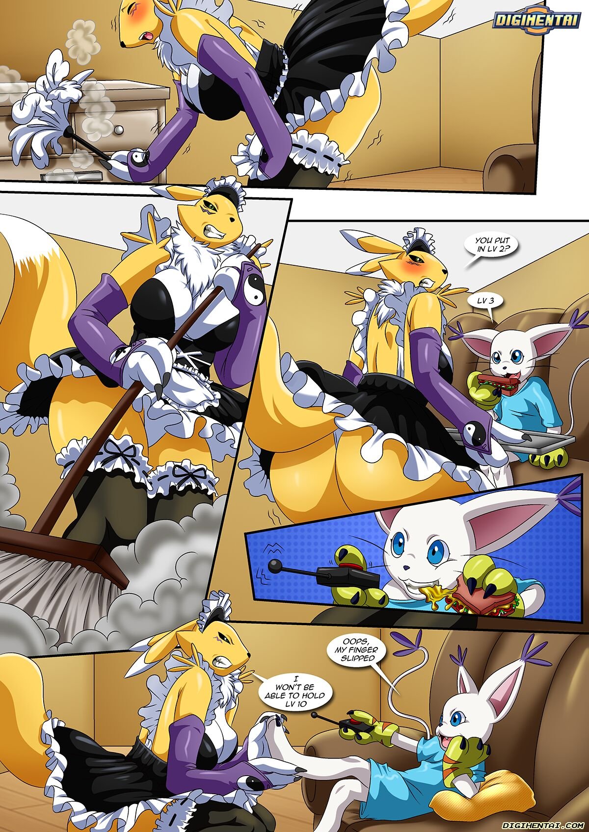 (Palcomix) Dirty Gamers (digimon) porn comic image number 30