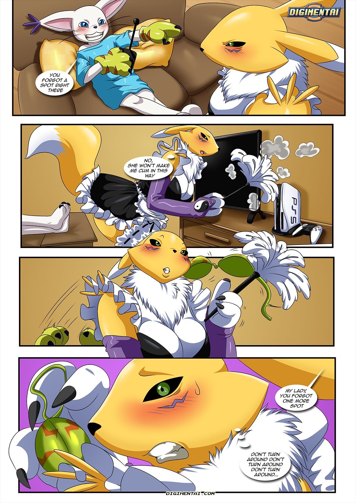 (Palcomix) Dirty Gamers (digimon) porn comic image number 31