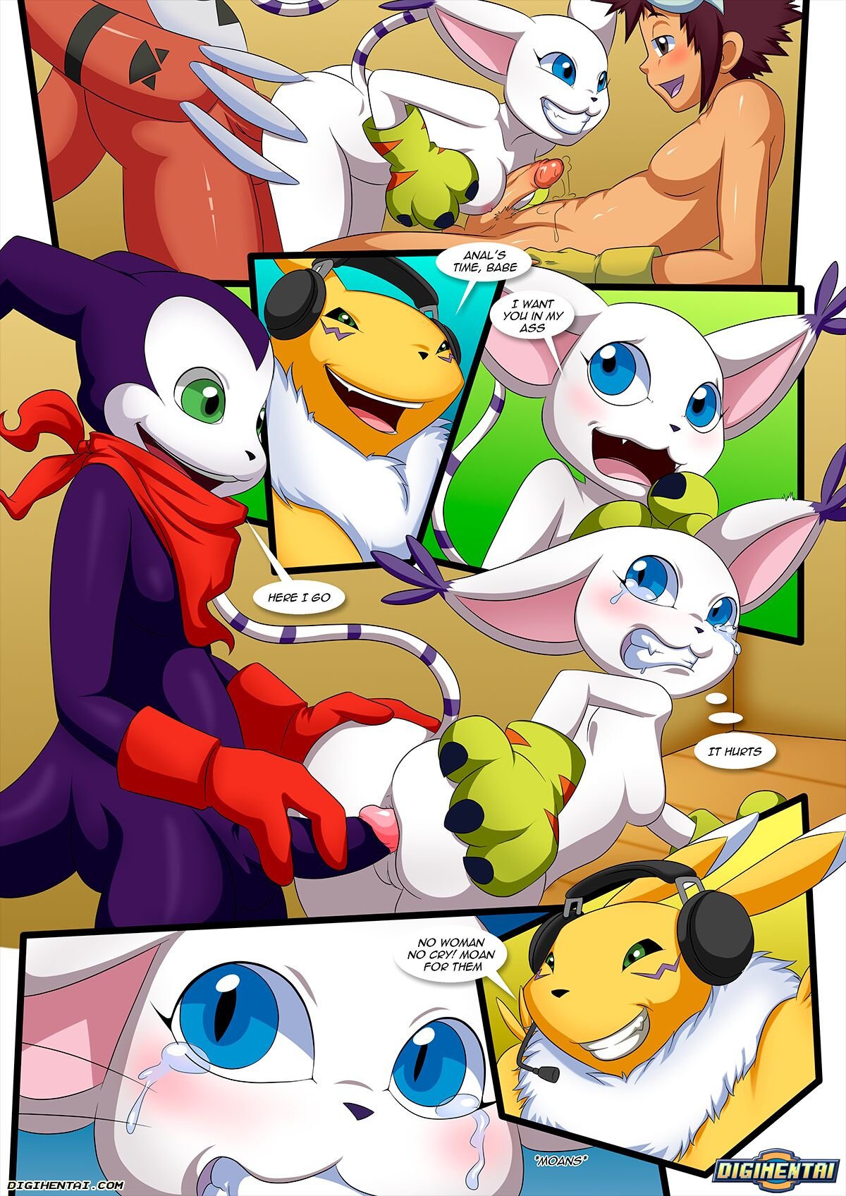 (Palcomix) Dirty Gamers (digimon) porn comic image number 50