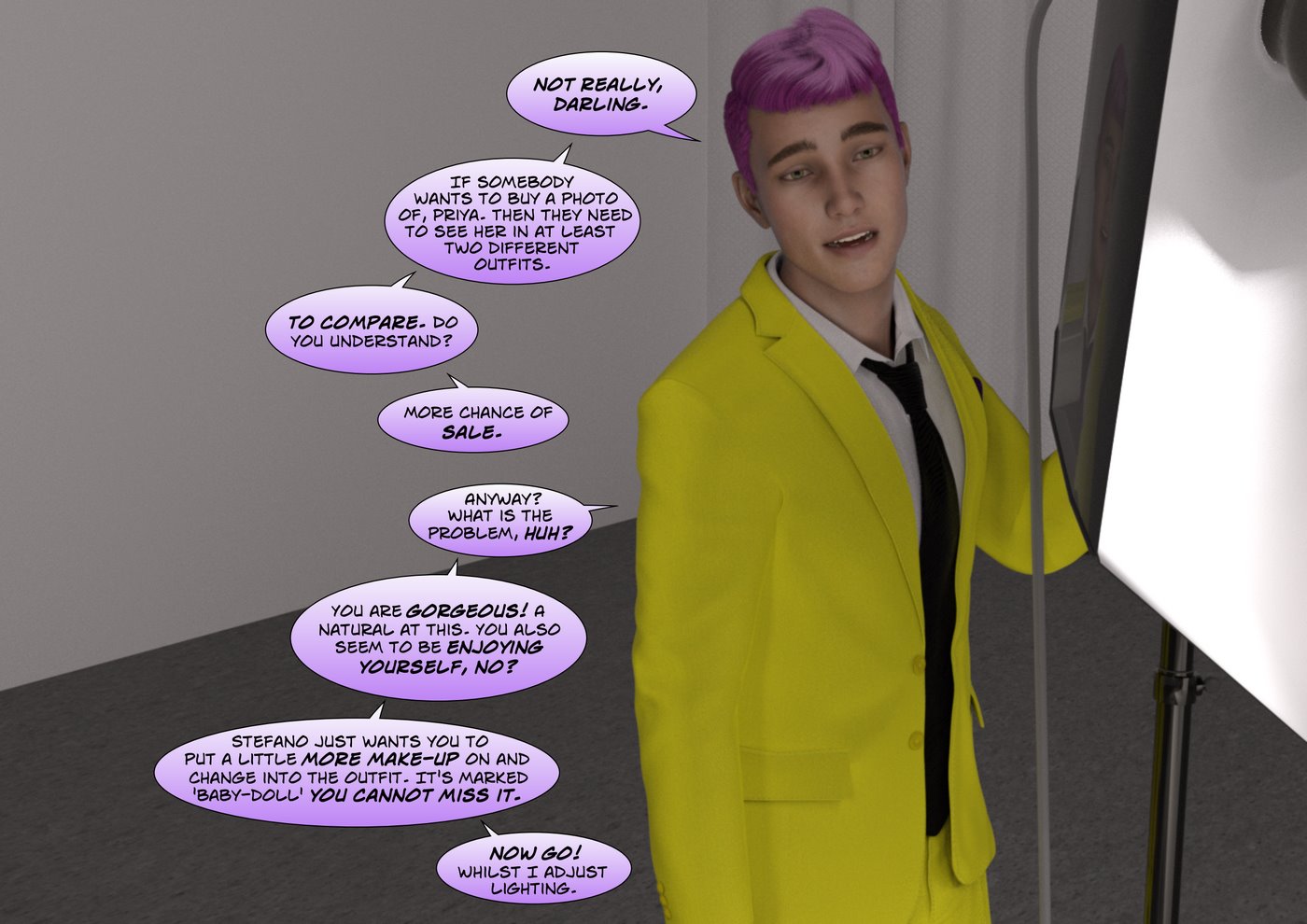 Unchaste - (CH.1 - Route A) image number 86