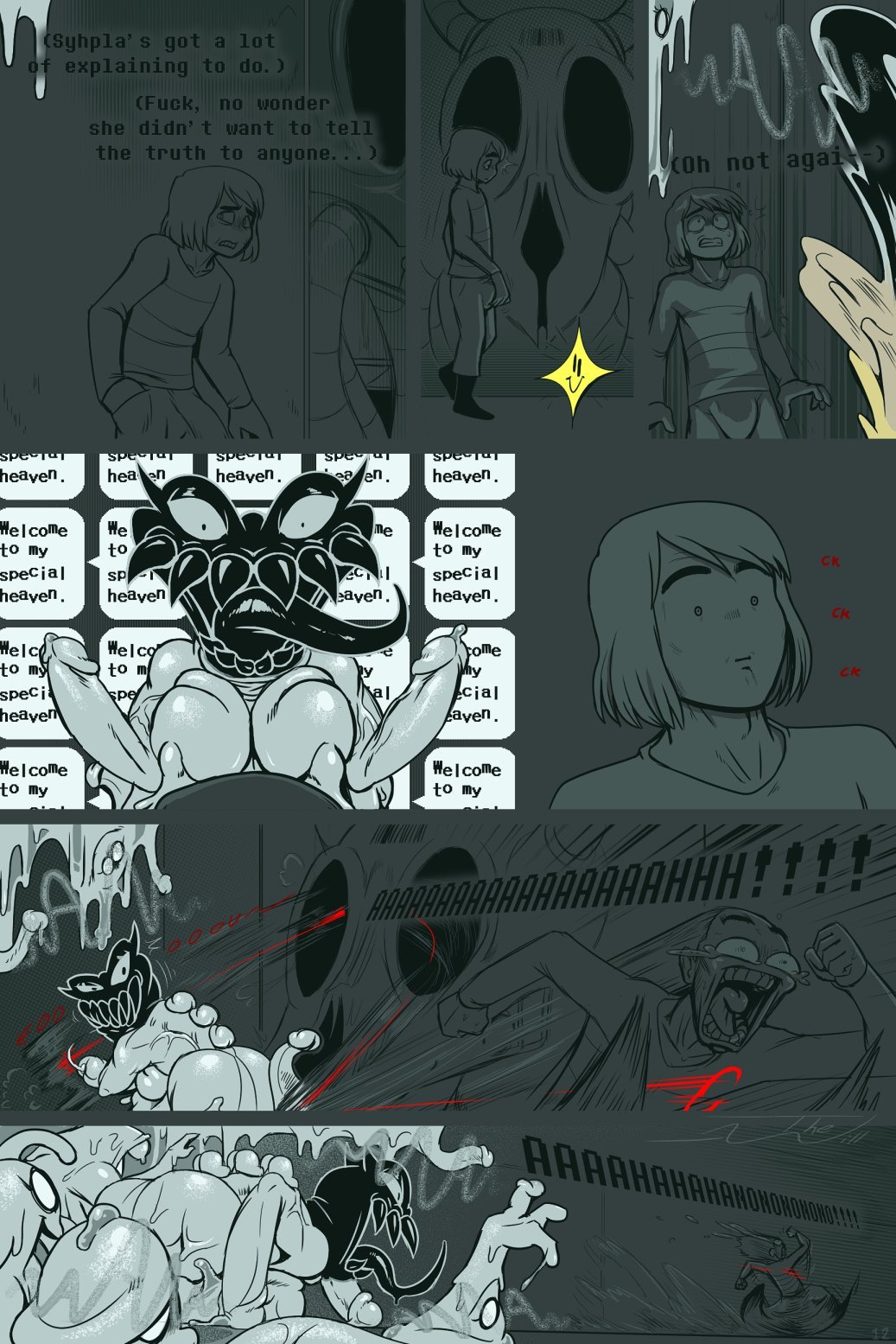 thewill - Under(her)tail part 8 porn comic (undertale) porn comic by  [thewill]. Glasses porn comics.