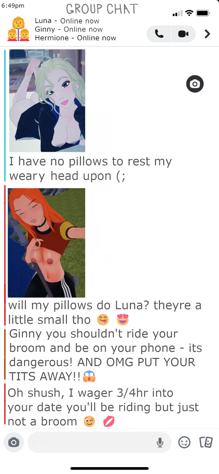 Your date with Hermione goes well image number 27