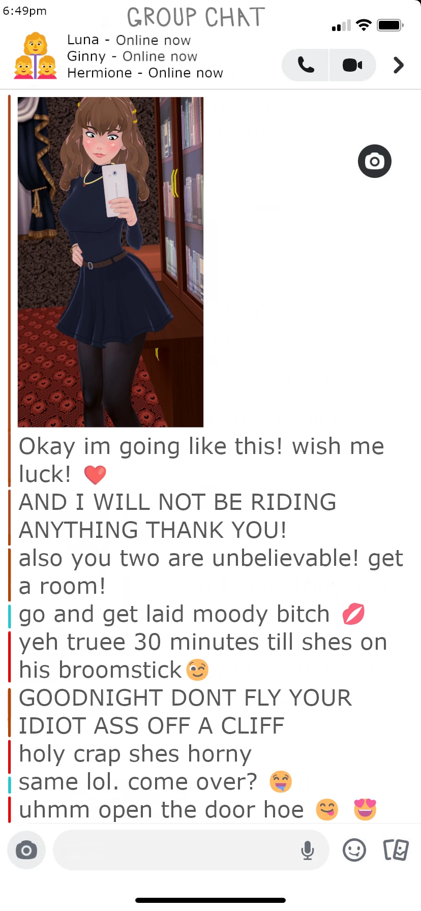 Your date with Hermione goes well image number 28