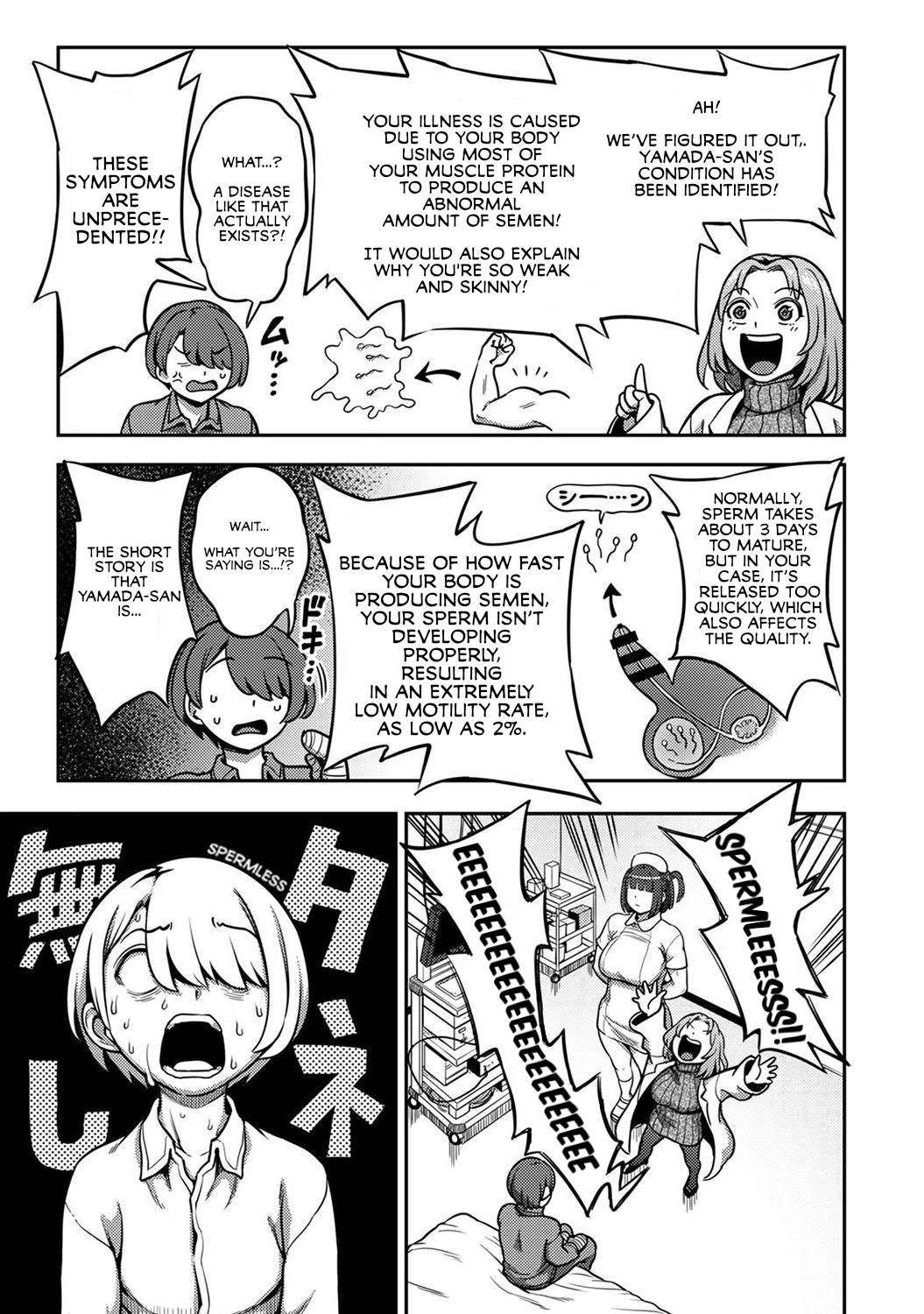 Sakusei Byoutou ~Seikaku Saiaku no Nurse shika Inai Byouin de Shasei Kanri Seikatsu~ 8 image number 13