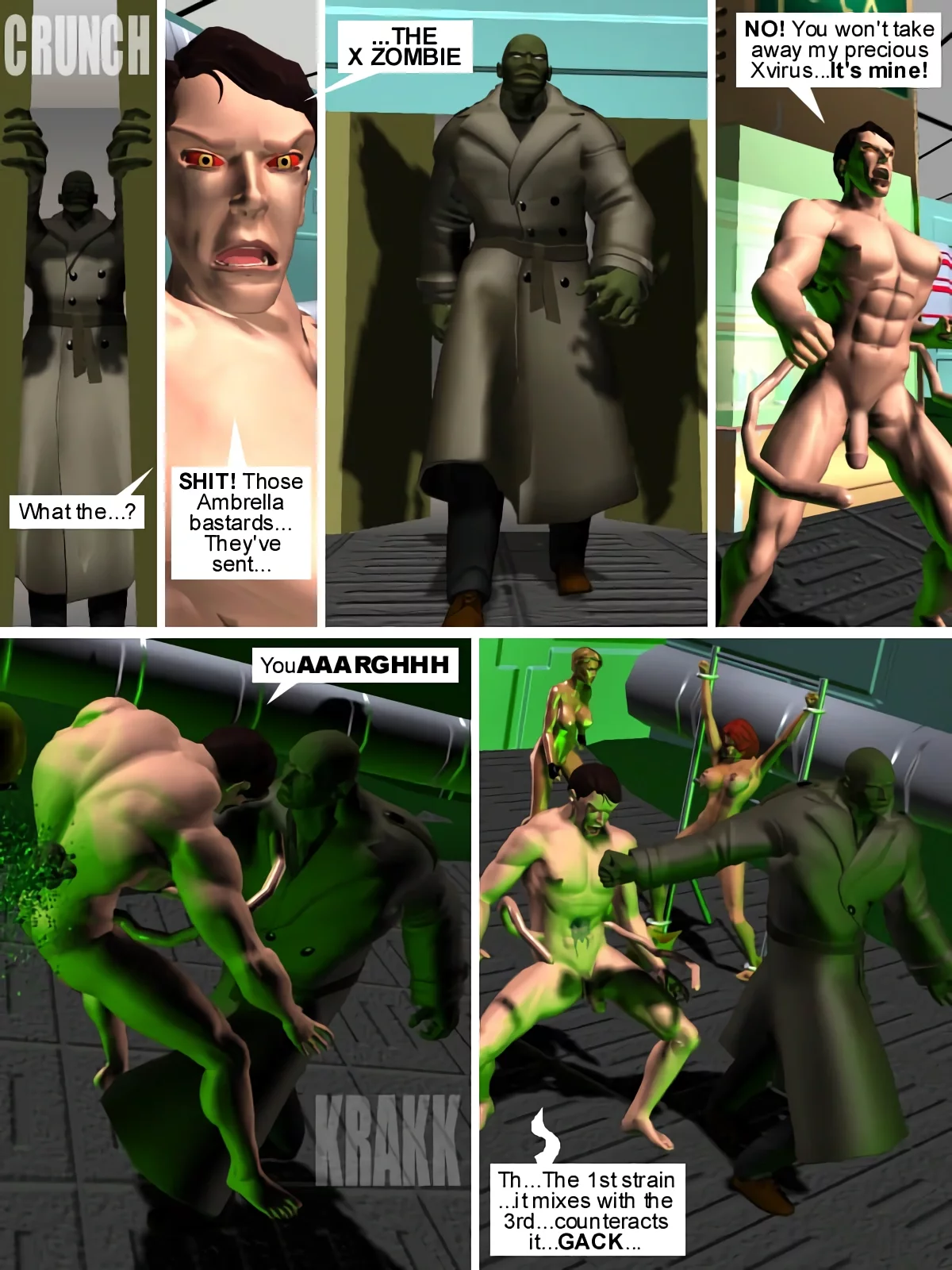 Briaeros The FX Files - Resident Sex (Resident Evil, The X-Files) image number 21