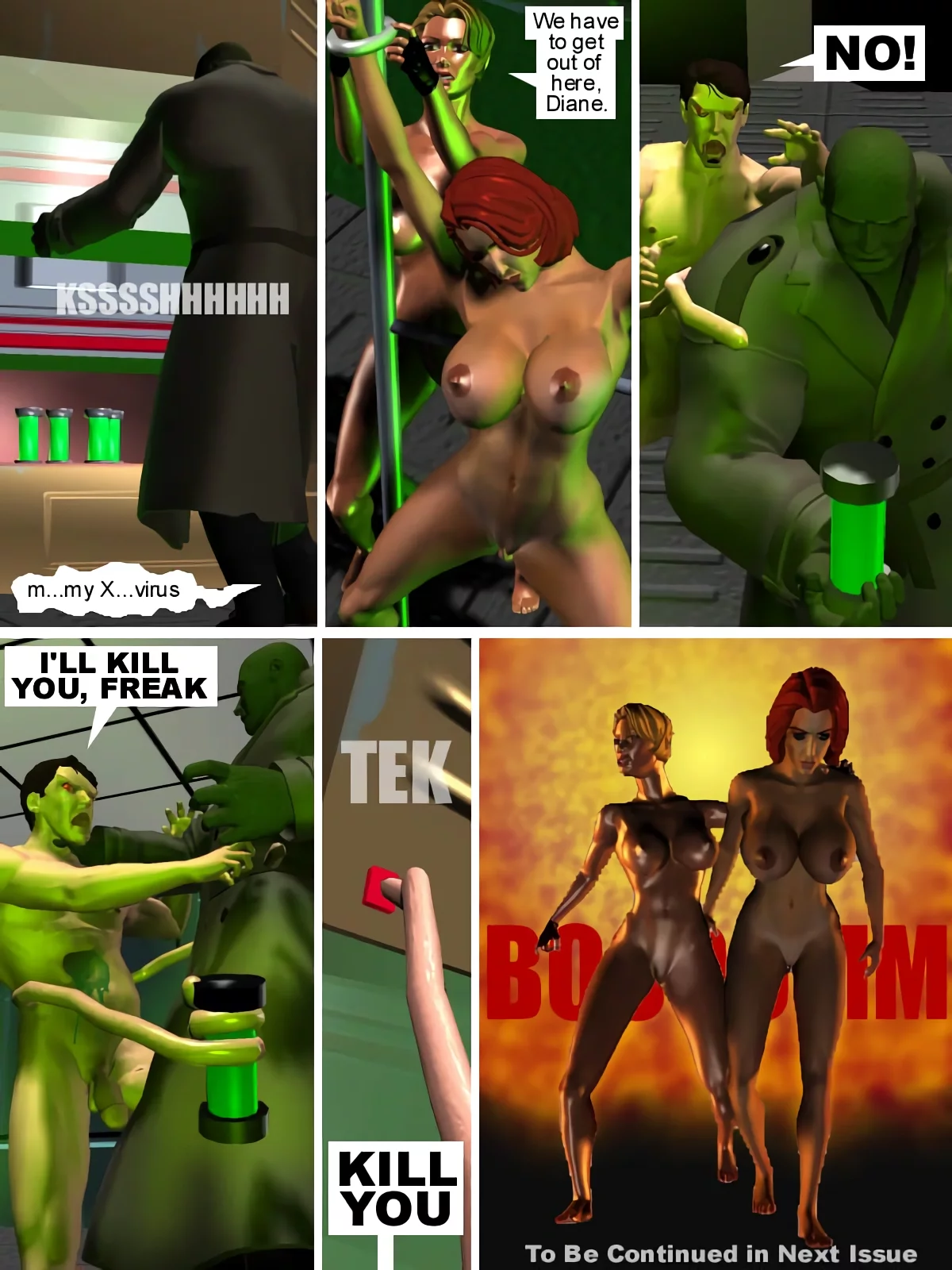 Briaeros The FX Files - Resident Sex (Resident Evil, The X-Files) image number 22
