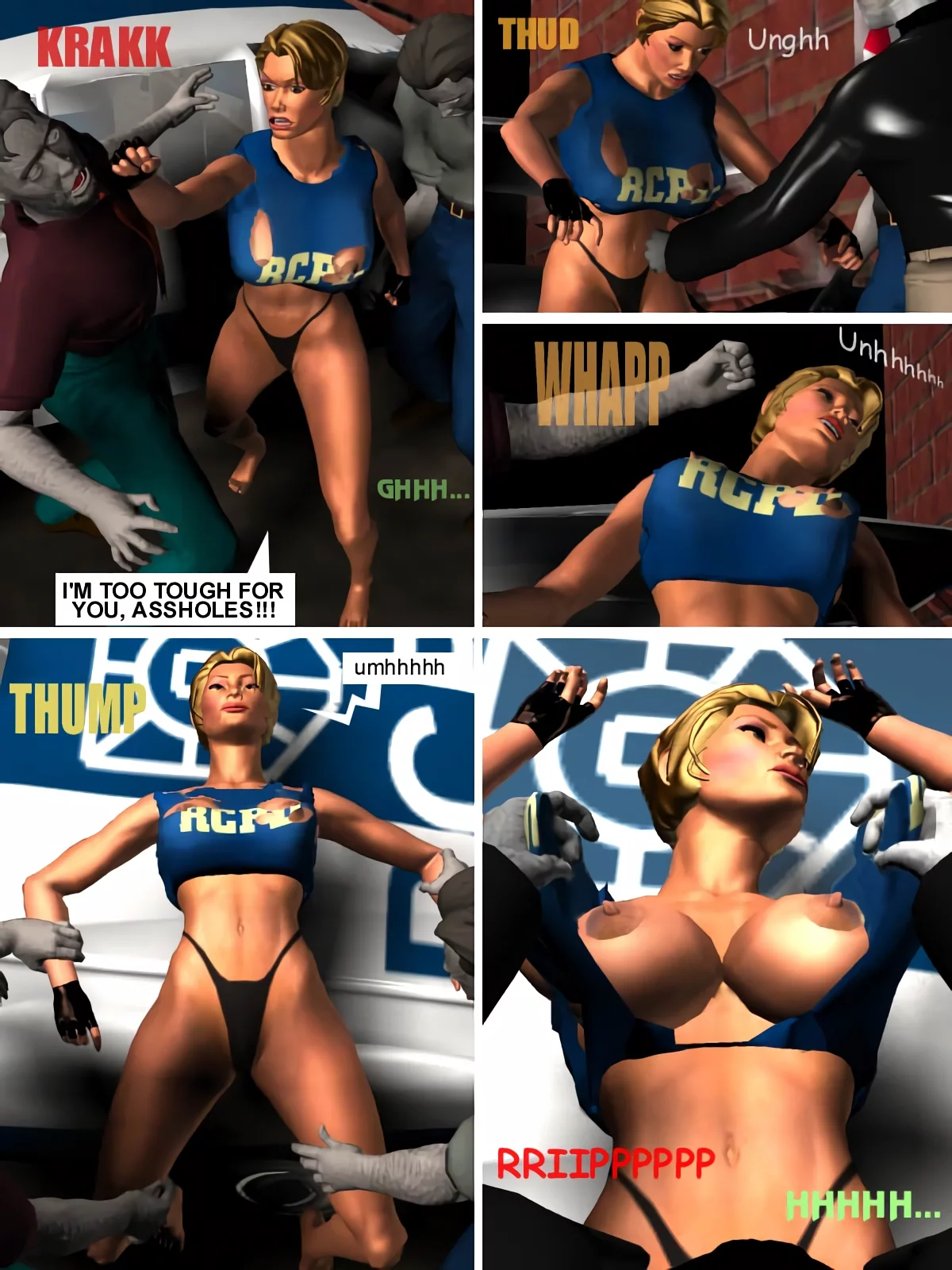 Briaeros The FX Files - Resident Sex (Resident Evil, The X-Files) image number 5