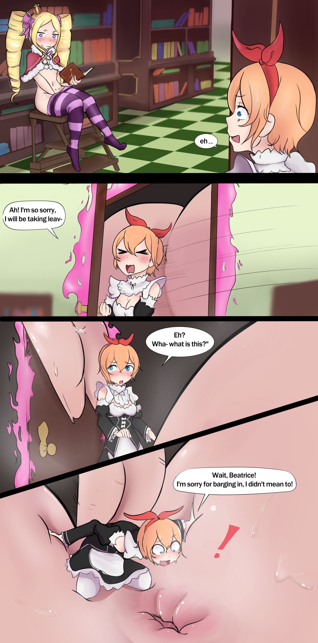 Life Has Many Doors (re zero kara hajimeru isekai seikatsu) porn comic by  [uiui]. Minigirl porn comics.