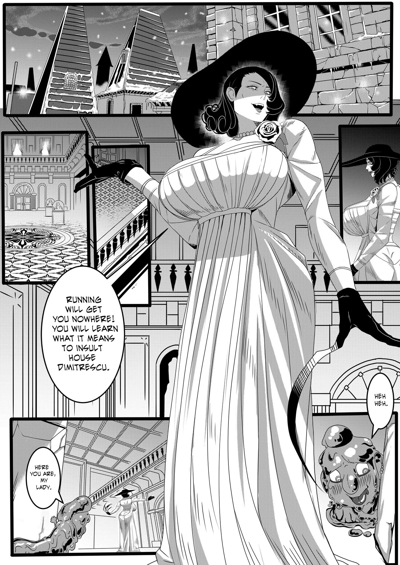 Lady Dimitrescus uninvited guest