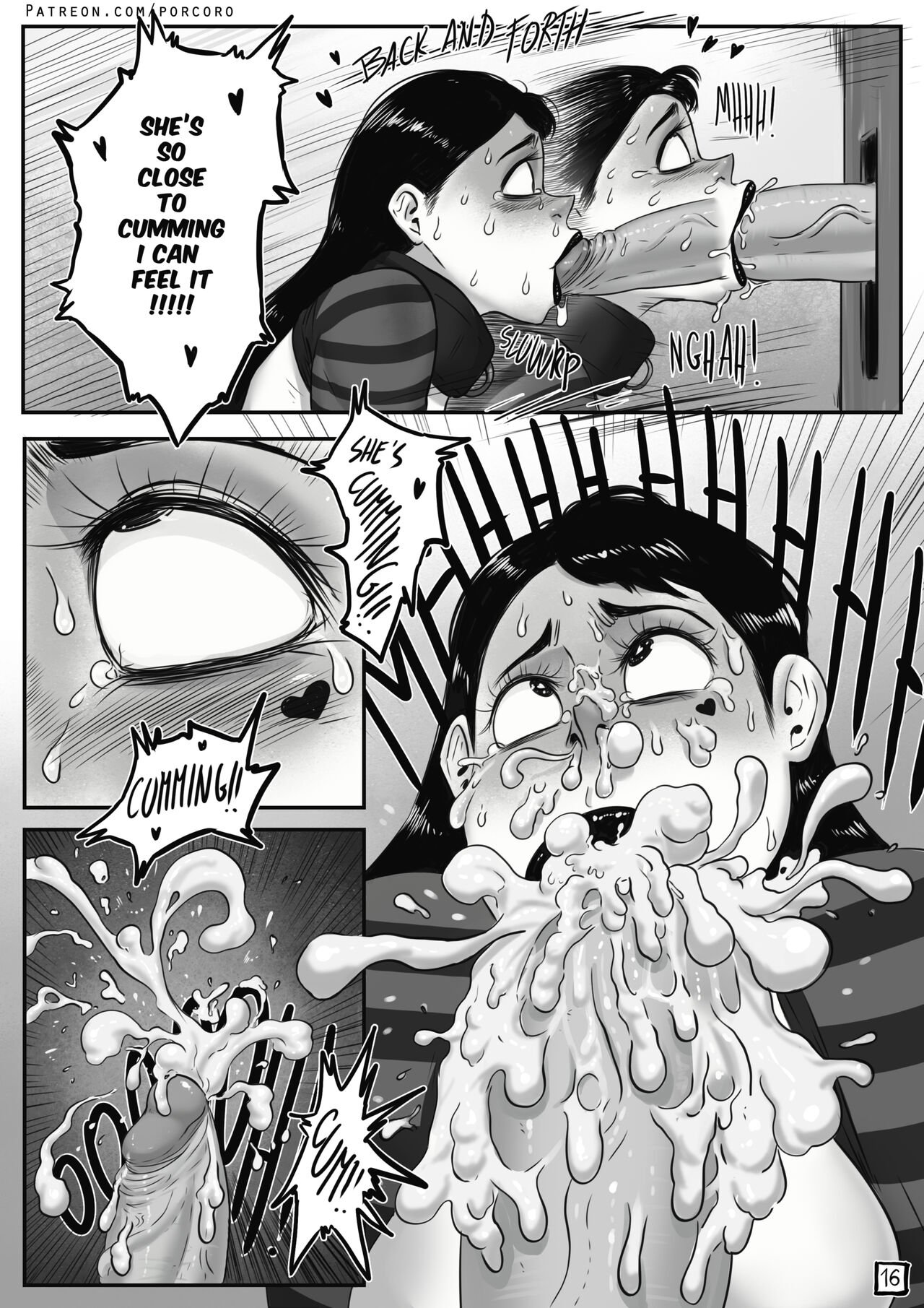 Porcoro - Bimbo Prison porn comic image number 14