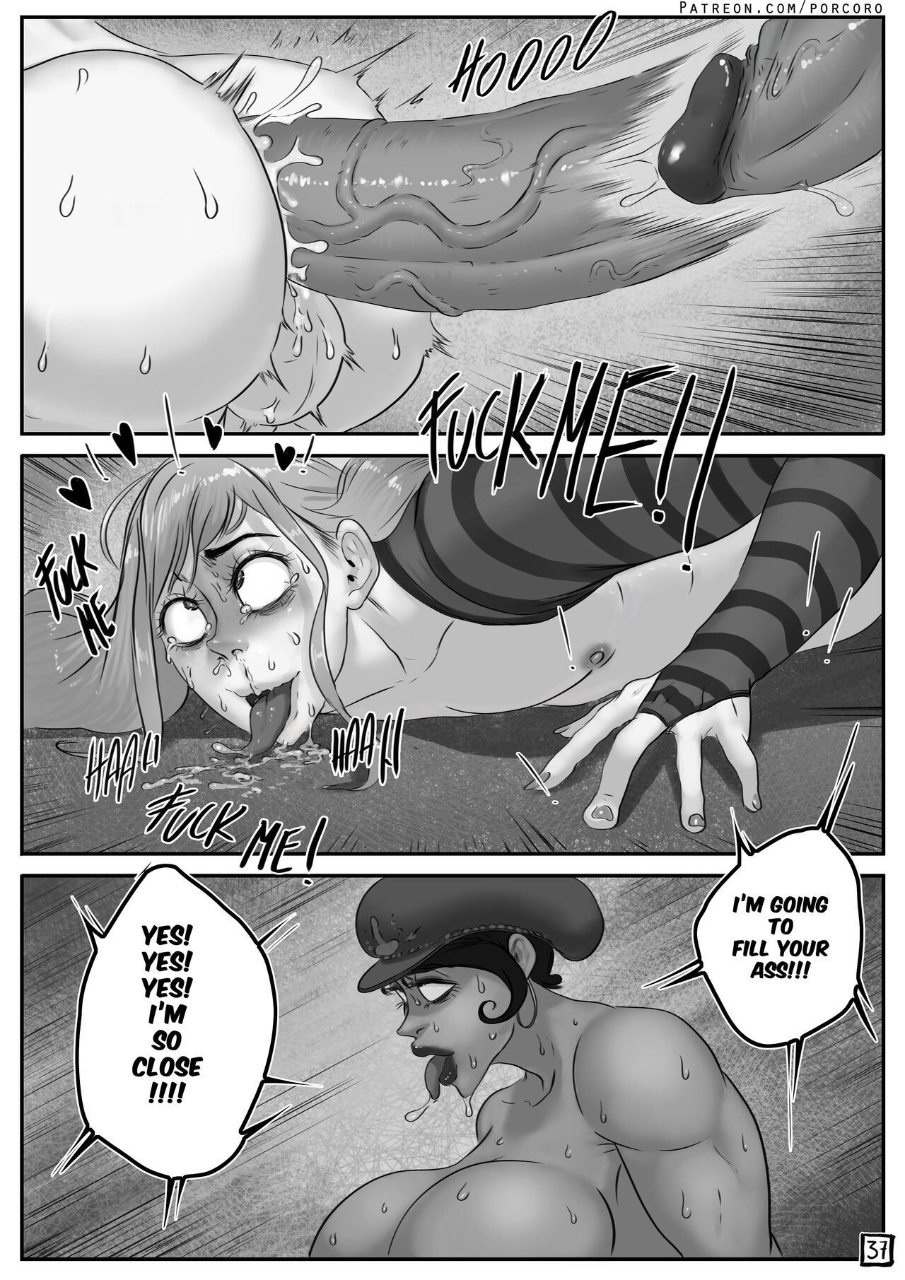 Porcoro - Bimbo Prison porn comic image number 35