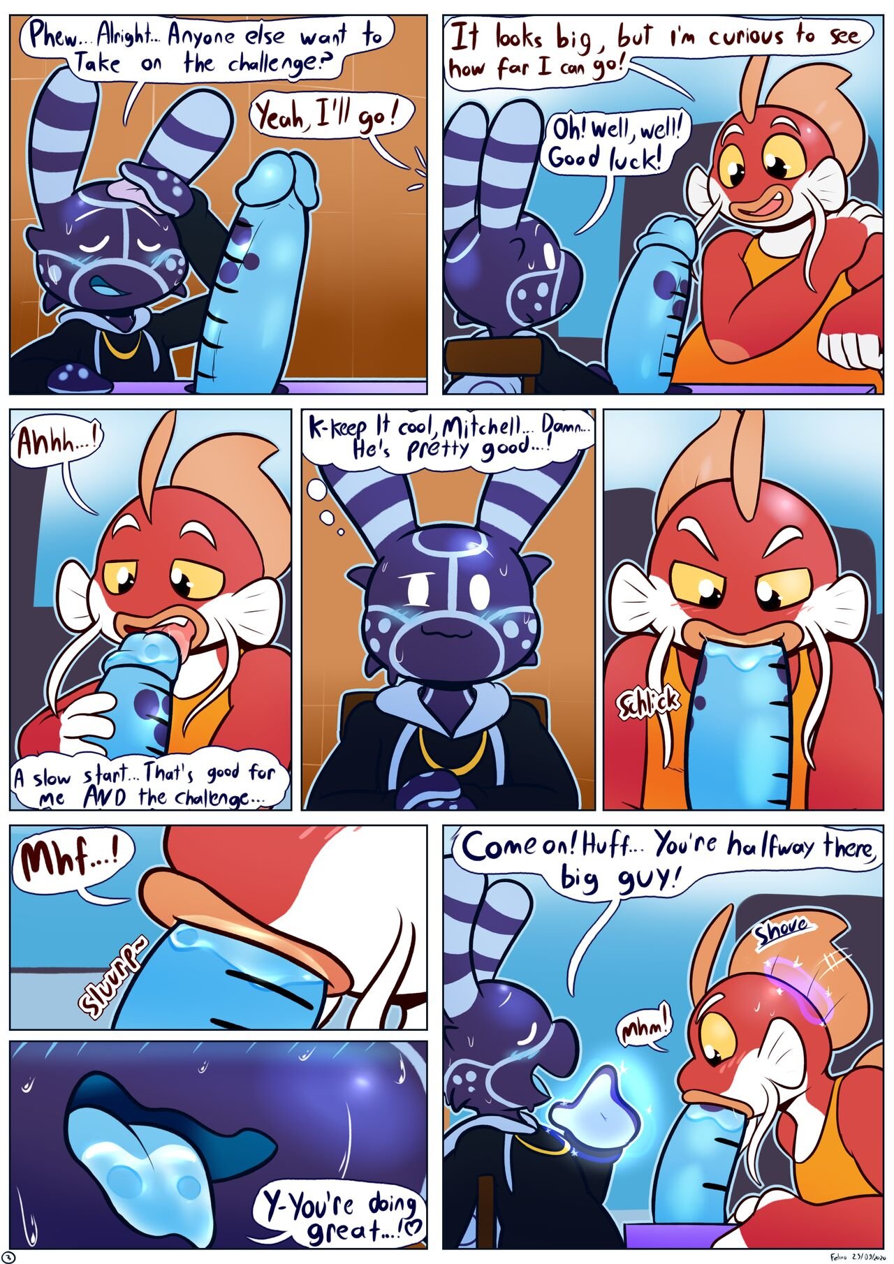 Felino - The Girthy Pole Challenge image number 2