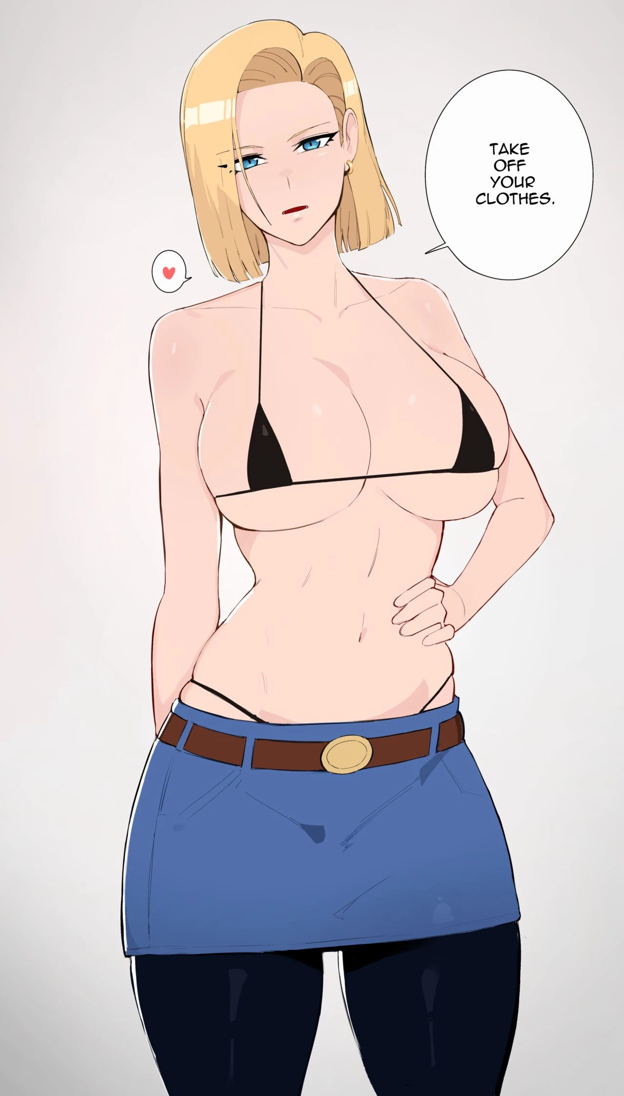 Take off your clothes