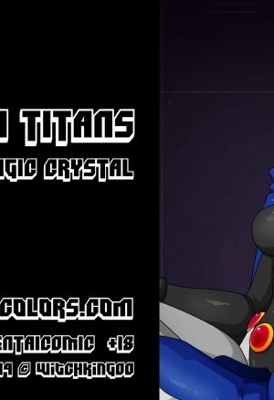 Teen Titans the magic crystal